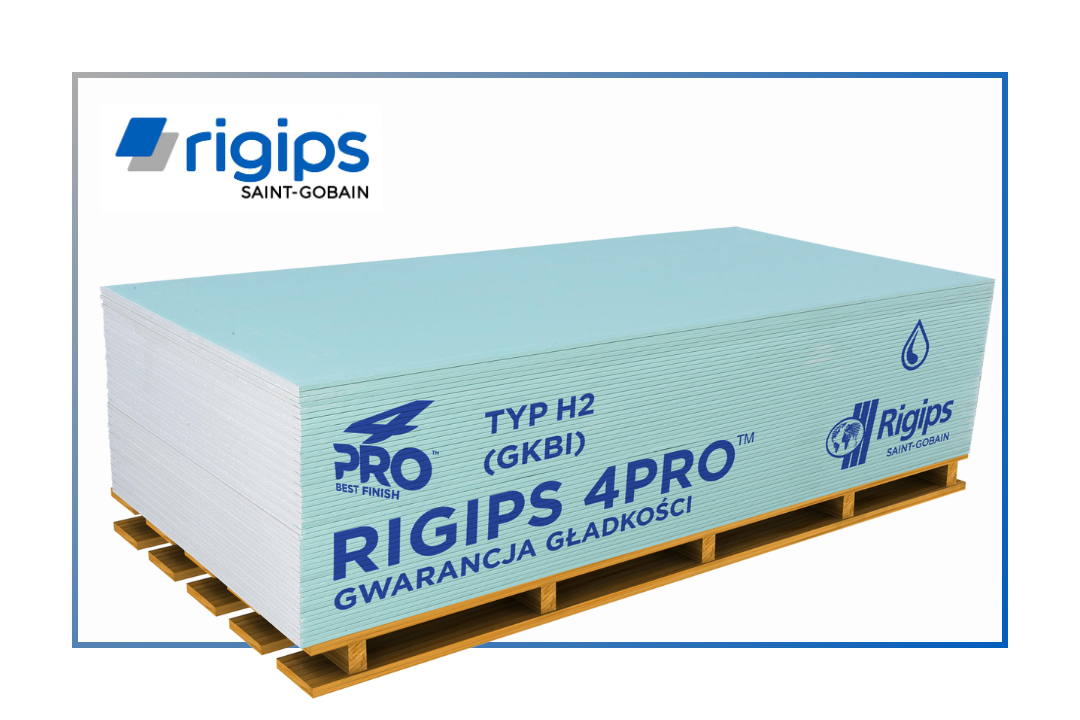 Płyty Rigips 4PRO H2